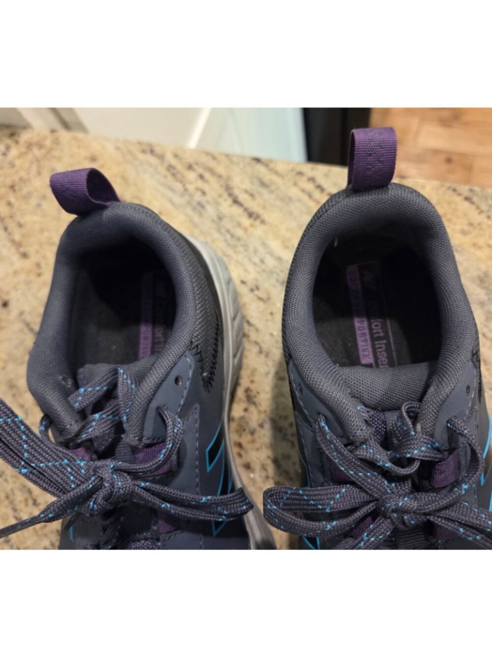 New Balance 510 v5 gray purple WT510CT5 Woman Size 8 Sneakers Retro Shoes - Picture 5 of 13